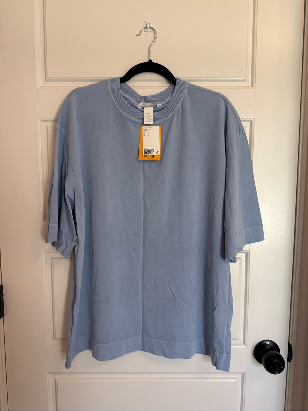 H&M Light Blue Short Sleeve Tee